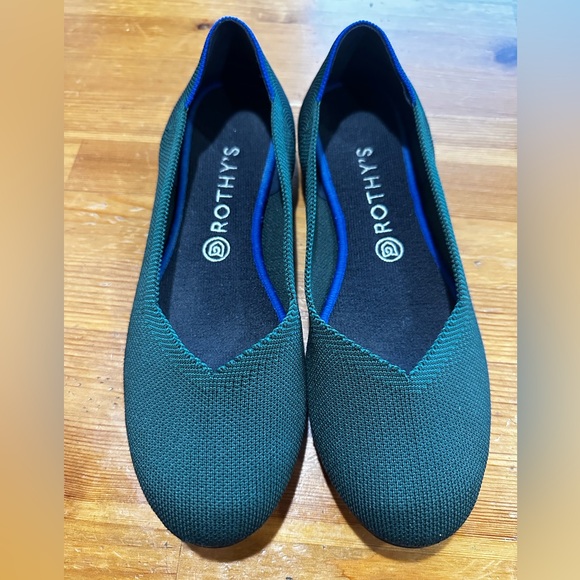 Rothy's Shoes - Rothy's Forest Green Flats